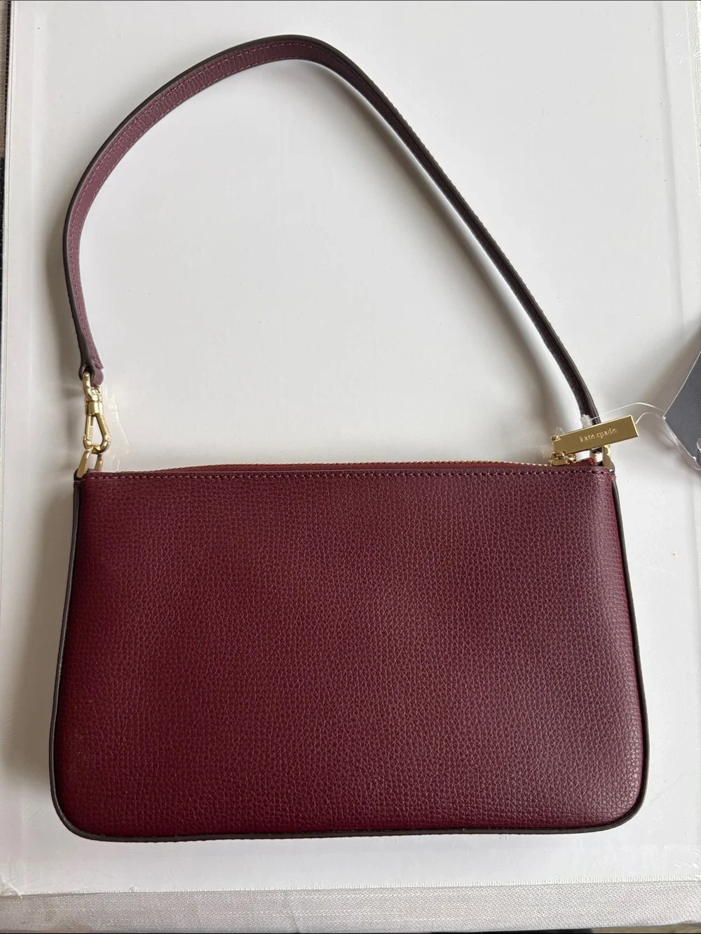 kate spade flower embroidered convertible wristlet - dark marlo